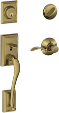 SCHLAGE Addison Single Cylinder Handleset and Right Hand Accent Lever