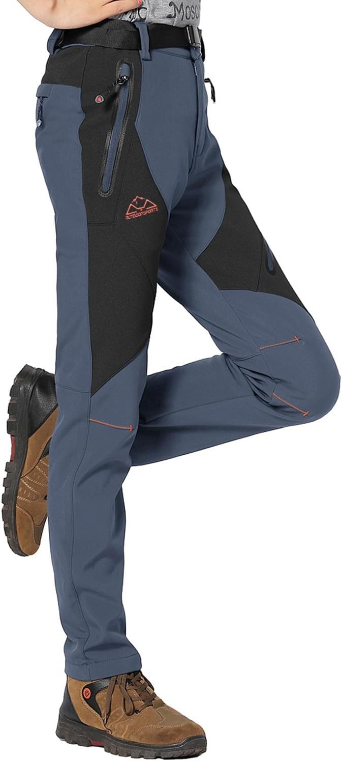 Rdruko Women's Snow Pants Waterproof Insulated for Skiing