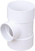 NDS 64P01 6 in by 4 in Tee Hub - Low-Turbulence 90-Degree Branch