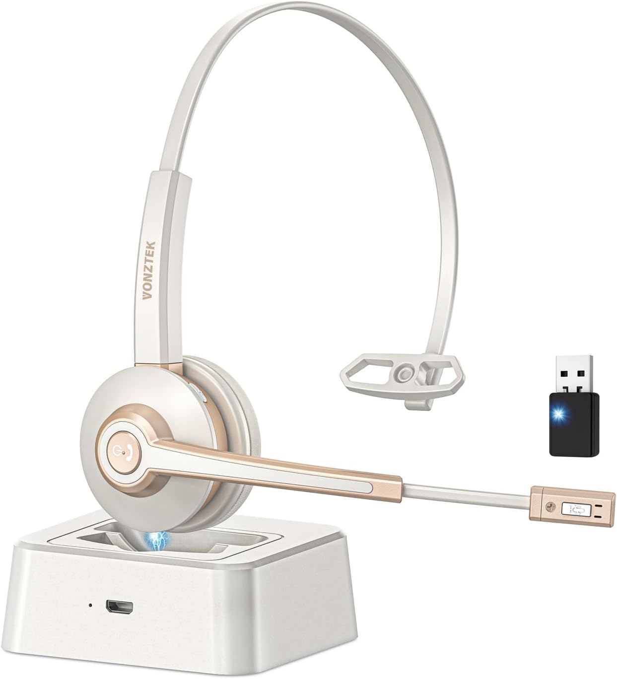 Bluetooth Headset with Microphone for Clear Communication