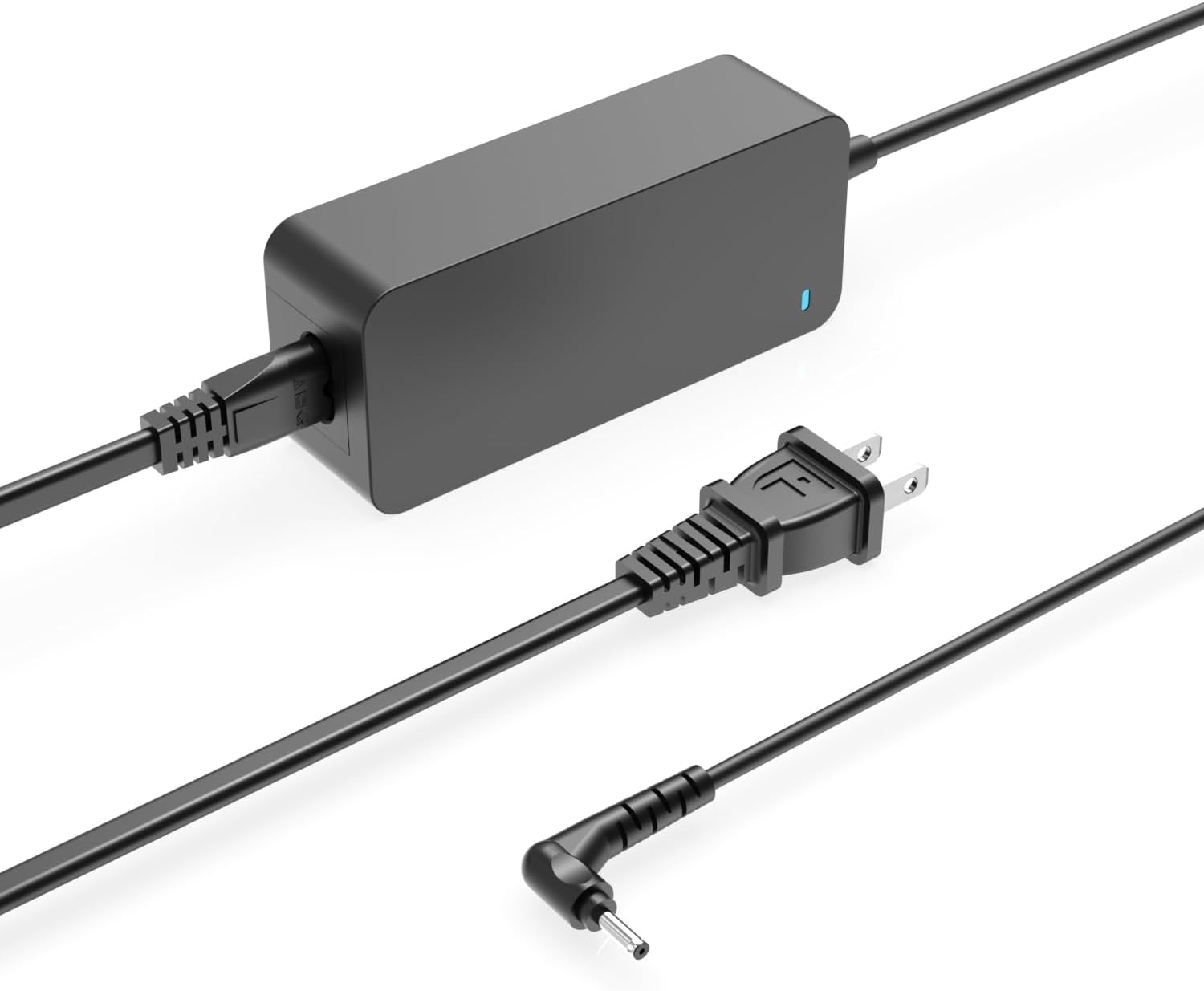 Round Tip Travel Charger for LG Gram Laptop - 65W Power Adapter