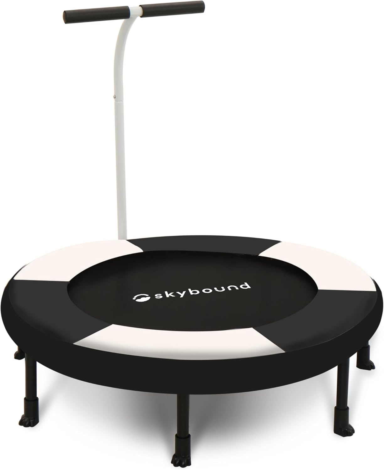SkyBound 36 Inch Indoor Trampoline for Kids with Handlebar