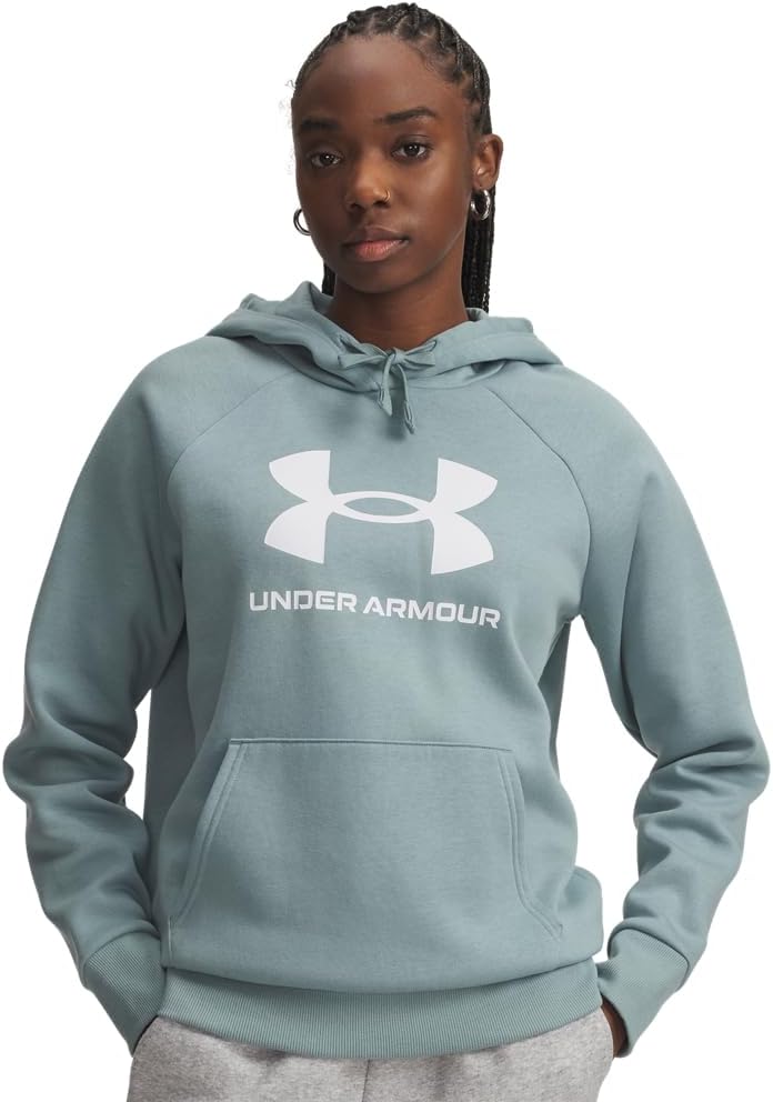 Under Armour womens Rival Fleece Big Logo Hoodie for Comfort