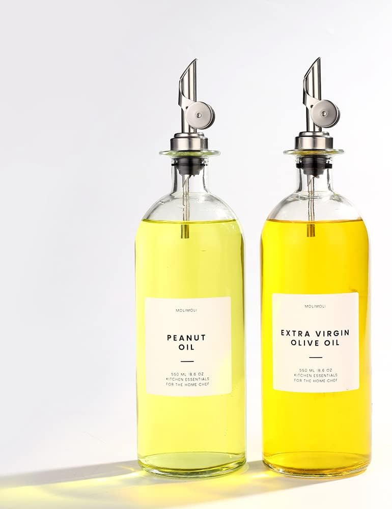 Molimoli Oil and Vinegar Dispenser Set for Modern Kitchens