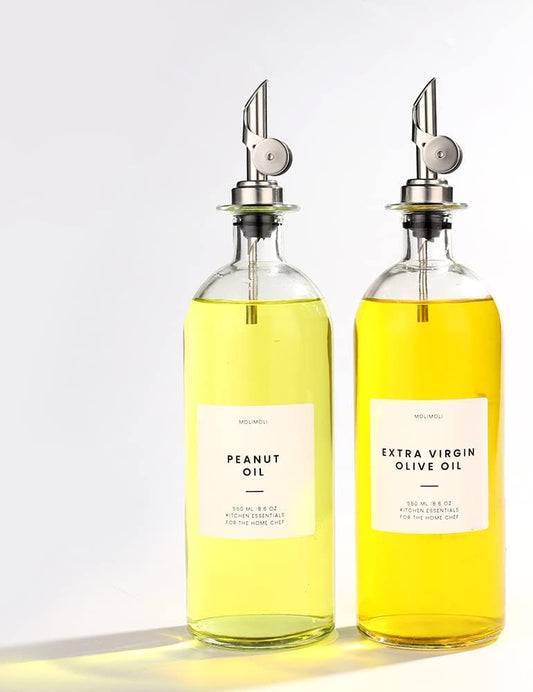 Molimoli Oil and Vinegar Dispenser Set for Modern Kitchens