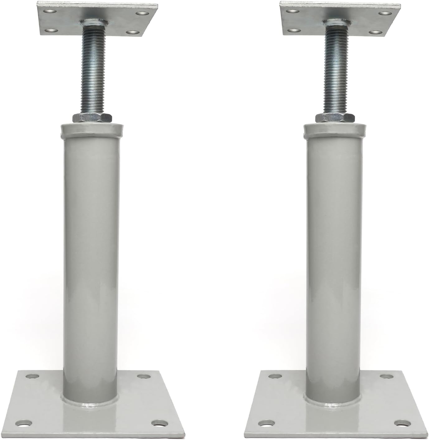 2 PCS Adjustable House Floor Jacks for Leveling Support