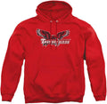 LOGOVISION Unisex Distressed Pullover Hoodie - Official Campus Wear
