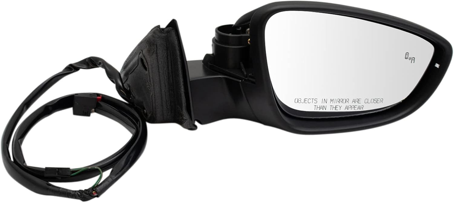 Power Heated Manual Folding Memory Side Mirror for VW Passat