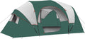 Windproof 10-Person Family Tent for Easy Camping - HikerGarden HG