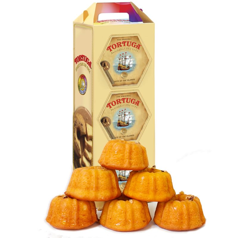 Tortuga Caribbean Rum Cake Gift Set - Classic Golden Original