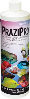Hikari Prazipro 16oz Liquid Aquarium Treatment - Effective Dewormer