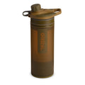 GRAYL GeoPress 24 oz Water Purifier Bottle Coyote Brown - Travel Ready