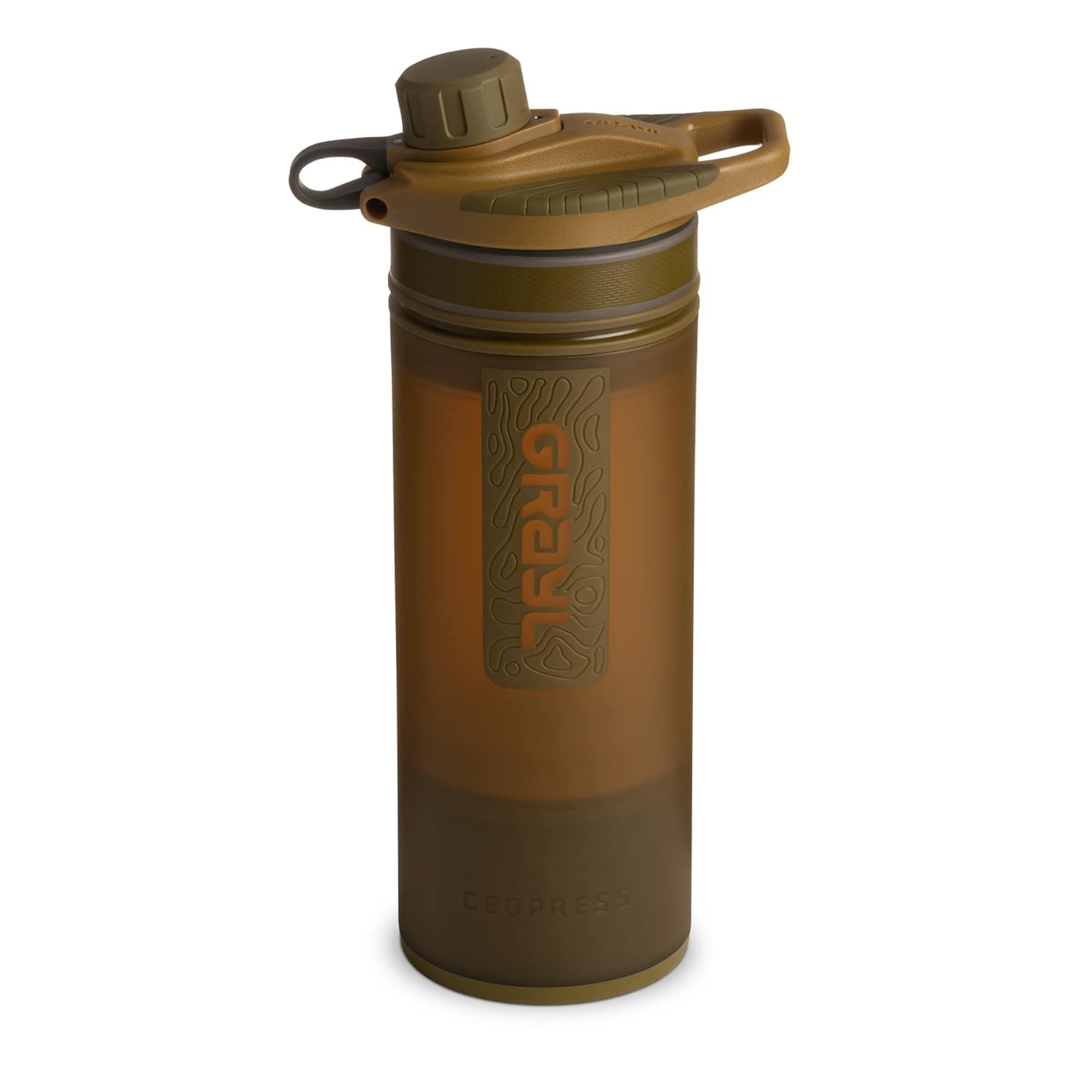 GRAYL GeoPress Water Purifier Bottle for Hiking and Travel