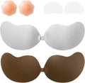 Sticky Bra Adhesive Push Up Invisible Strapless Bras for Women - 2