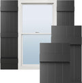 Board-n-Batten Vinyl Shutters 14in x 63in Pair - Durable Curb Appeal
