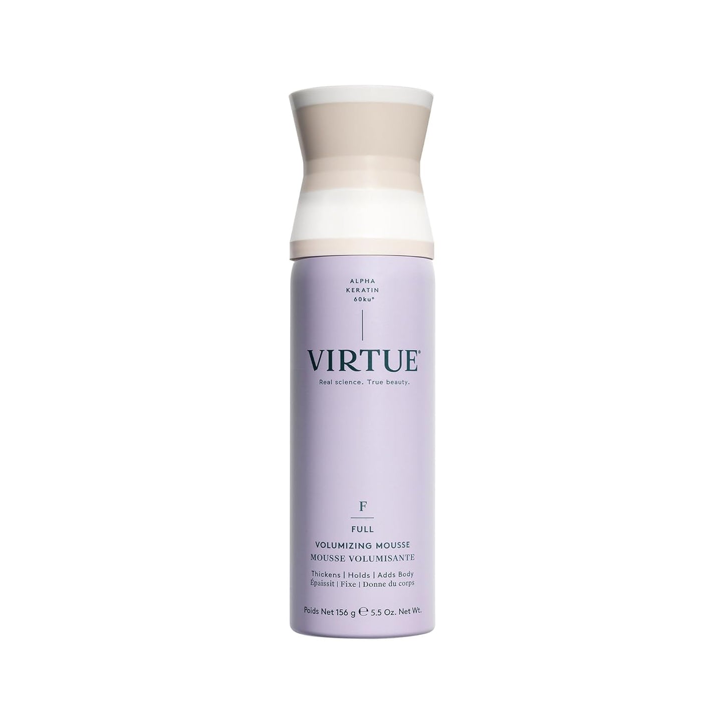 Virtue Full Volumizing Hair Mousse for Luscious, Thick Hair