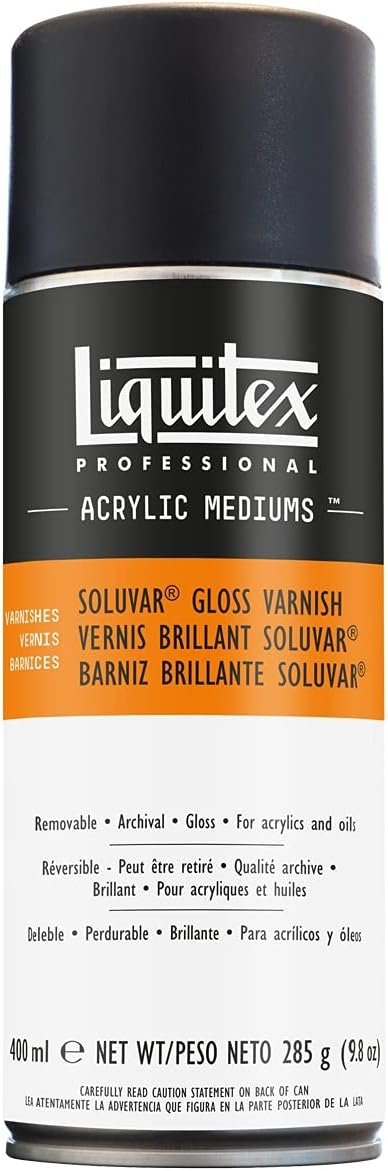 Liquitex Professional Soluvar Gloss Varnish for Stunning Finishes