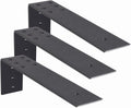 12 Inch Countertop Support Bracket 3 Pack - Heavy Duty Hidden Shelf
