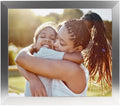 Custom Canvas Prints 18in x 24in Metallic Silver - Personalized Photo