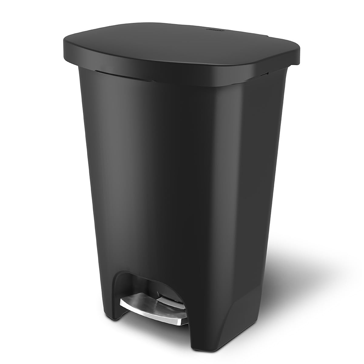 Glad Premium 13 Gallon Trash Can with Odor Protection and Pedal