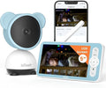 1080p Baby Monitor with Night Vision and PTZ - Reliable Home
