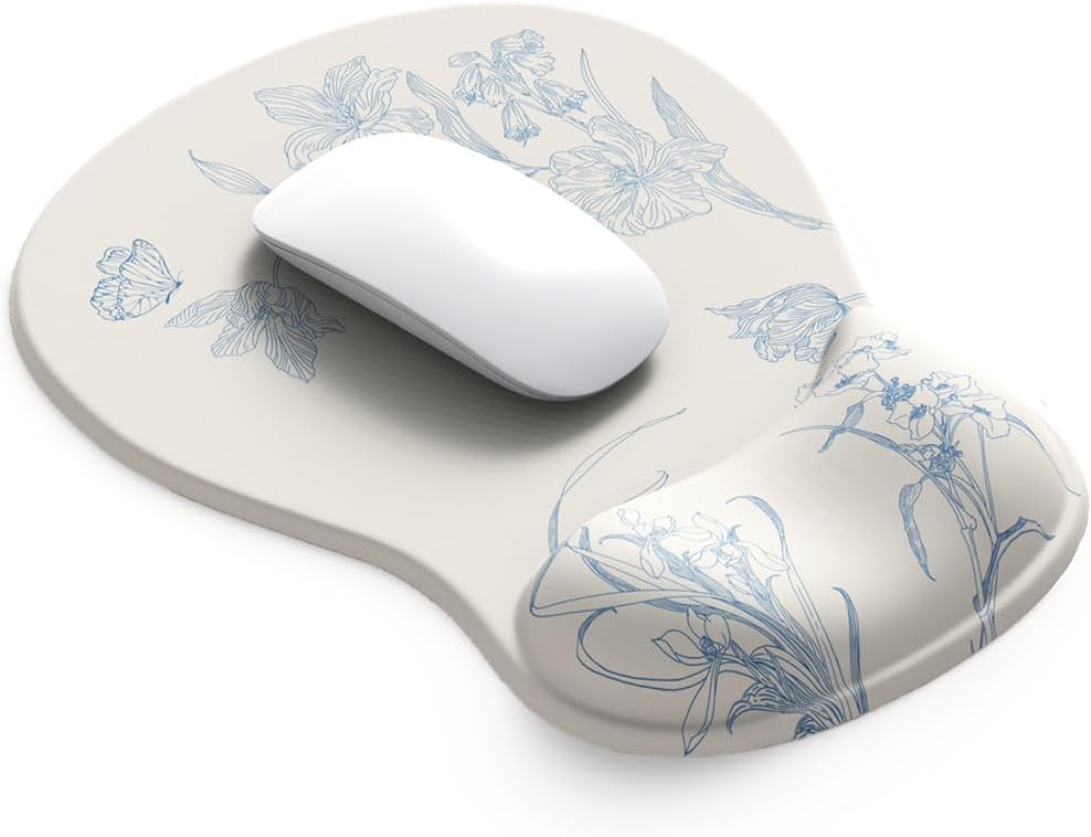 Comfort Gel Wrist Rest Mouse Pad - Ergonomic Support
