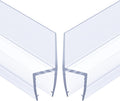 Frameless Glass Shower Door Seal Strip for 3/8 Inch Glass