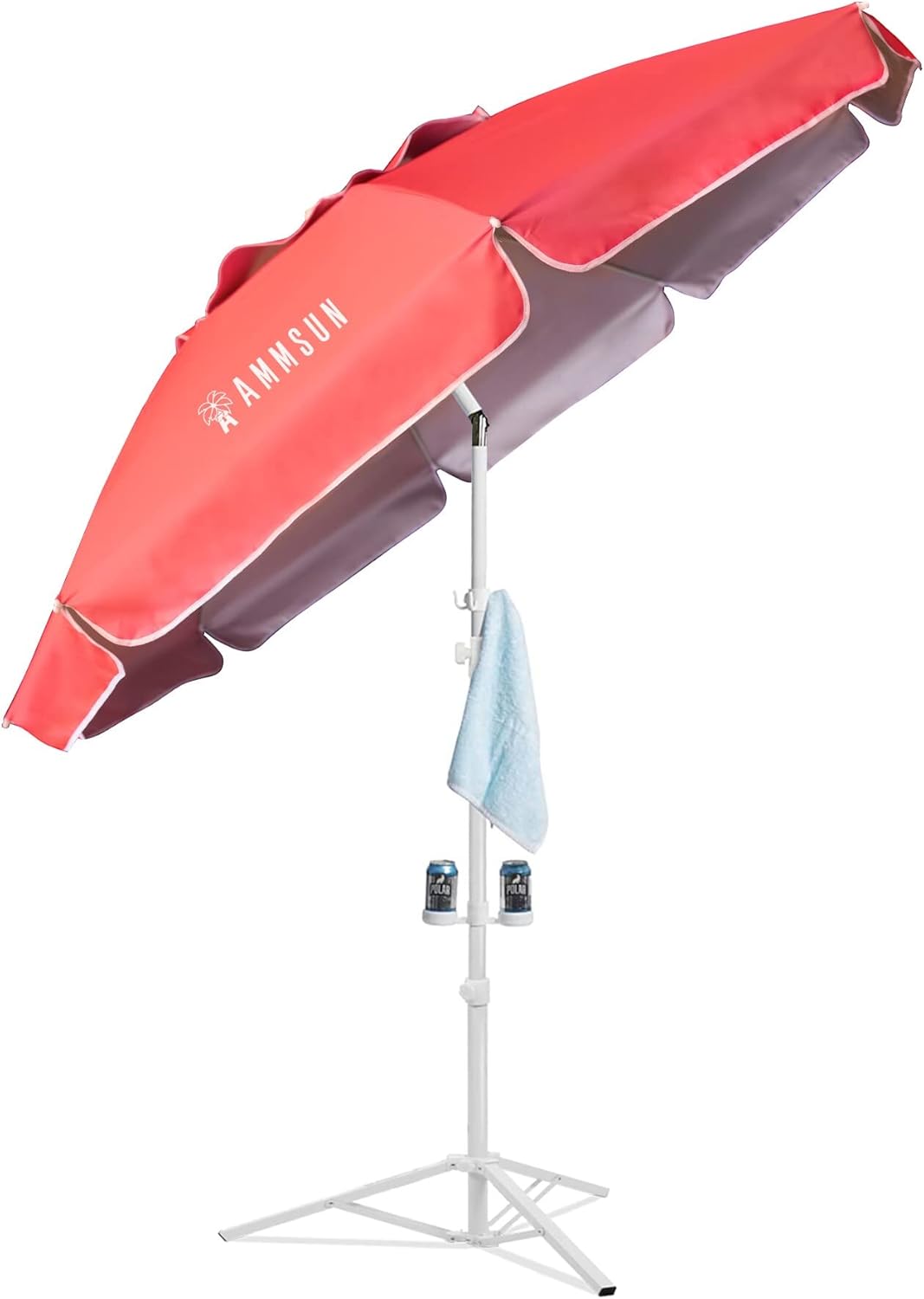 Premium 6.5ft Portable Shade Umbrella for Sun Protection