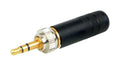 AVBcable 3.5mm Audio Jack Connector Gold - Reliable Stereo Connection