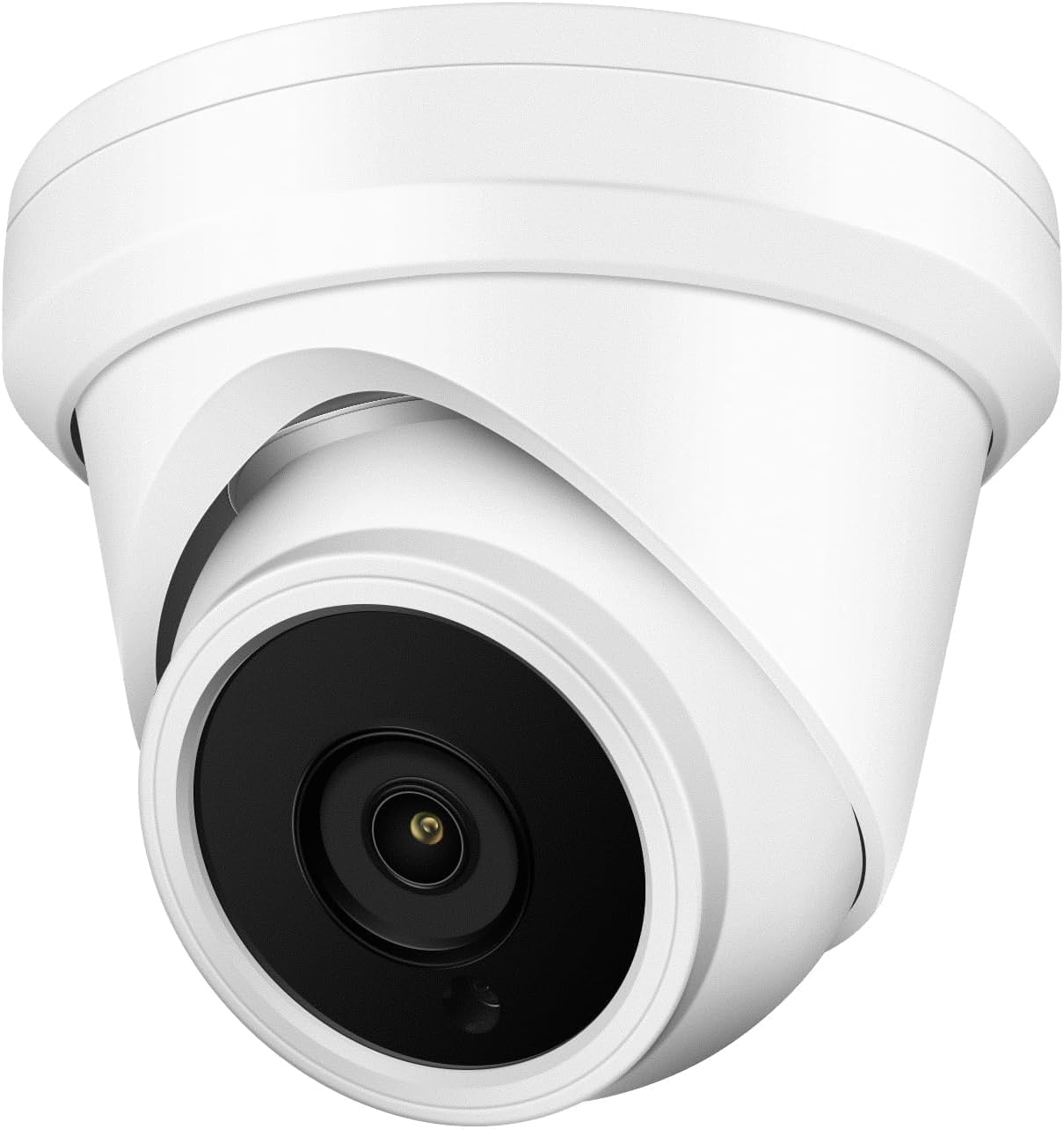 4MP PoE IP Turret Dome Camera with Wide Angle & Night Vision