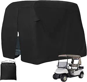 Waterproof Golf Cart Cover for 2/4 Passenger EZGO and Club Car