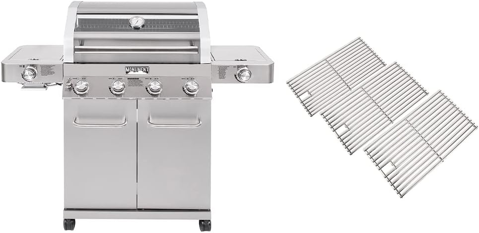 Monument Grills 4-Burner Propane Gas Grill with Infrared Sear