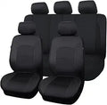 Flying Banner Car Seat Covers Full Set Low Back - Split Rear Protector