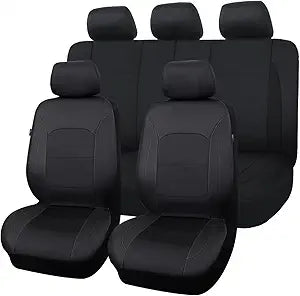 Flying Banner Car Seat Covers for Front and Rear Seats Set