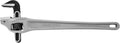 18 in Offset Aluminum Pipe Wrench - Lightweight Durable Grip