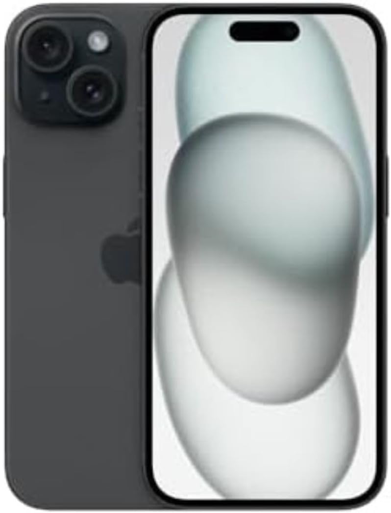 Apple iPhone 15 Renewed Premium 512GB Black for Cricket Wireless