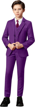 Stylish Toddler Boys Suits Set with Vest and Pants for Formal Wear