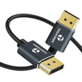 8K 4K DisplayPort Cable 15FT - Ultra Slim, High-Speed - Thsucords