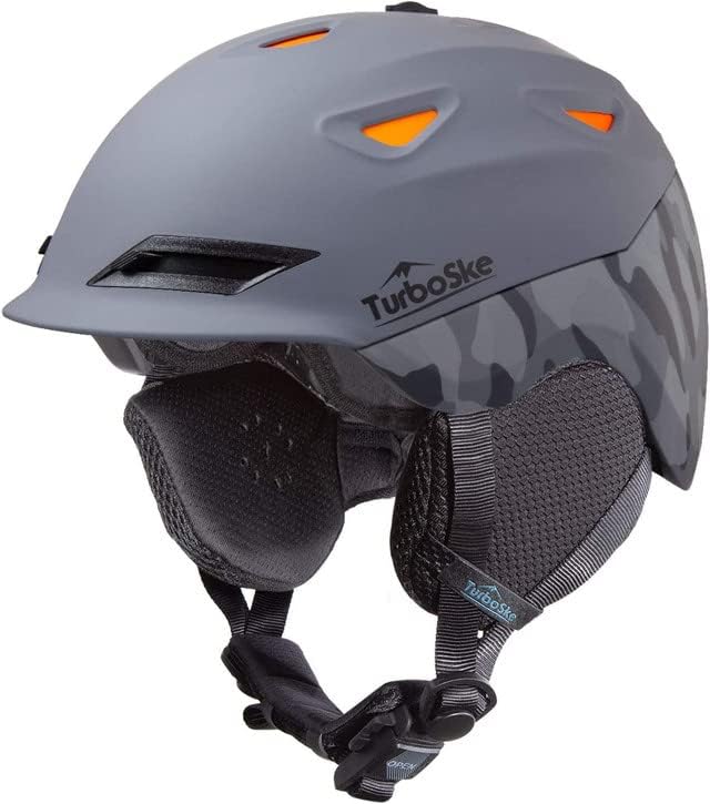 TurboSke Ski Helmet with Active Ventilation - Luxury Safety for Snow Sports!