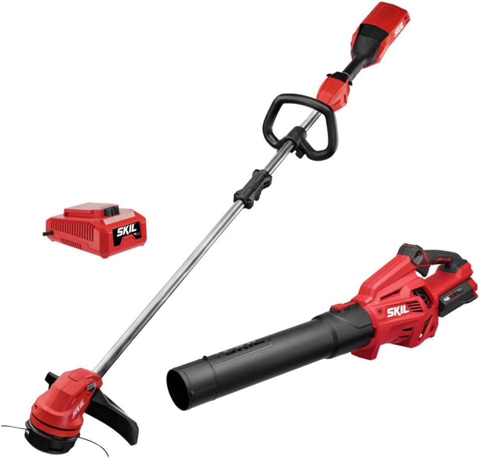 SKIL CB7478C-11 PWR CORE 40 Brushless String Trimmer Combo