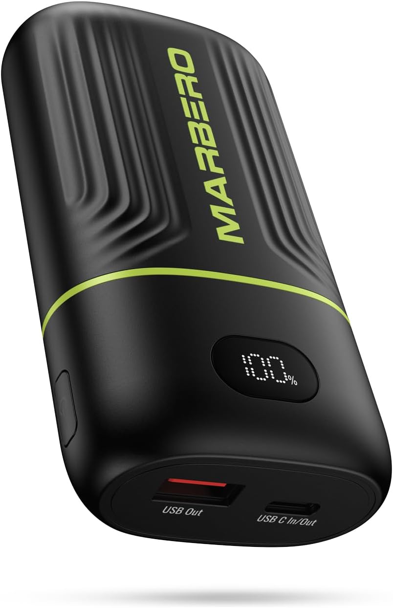 MARBERO 10000mAh Power Bank - Fast Charge All Your Devices!