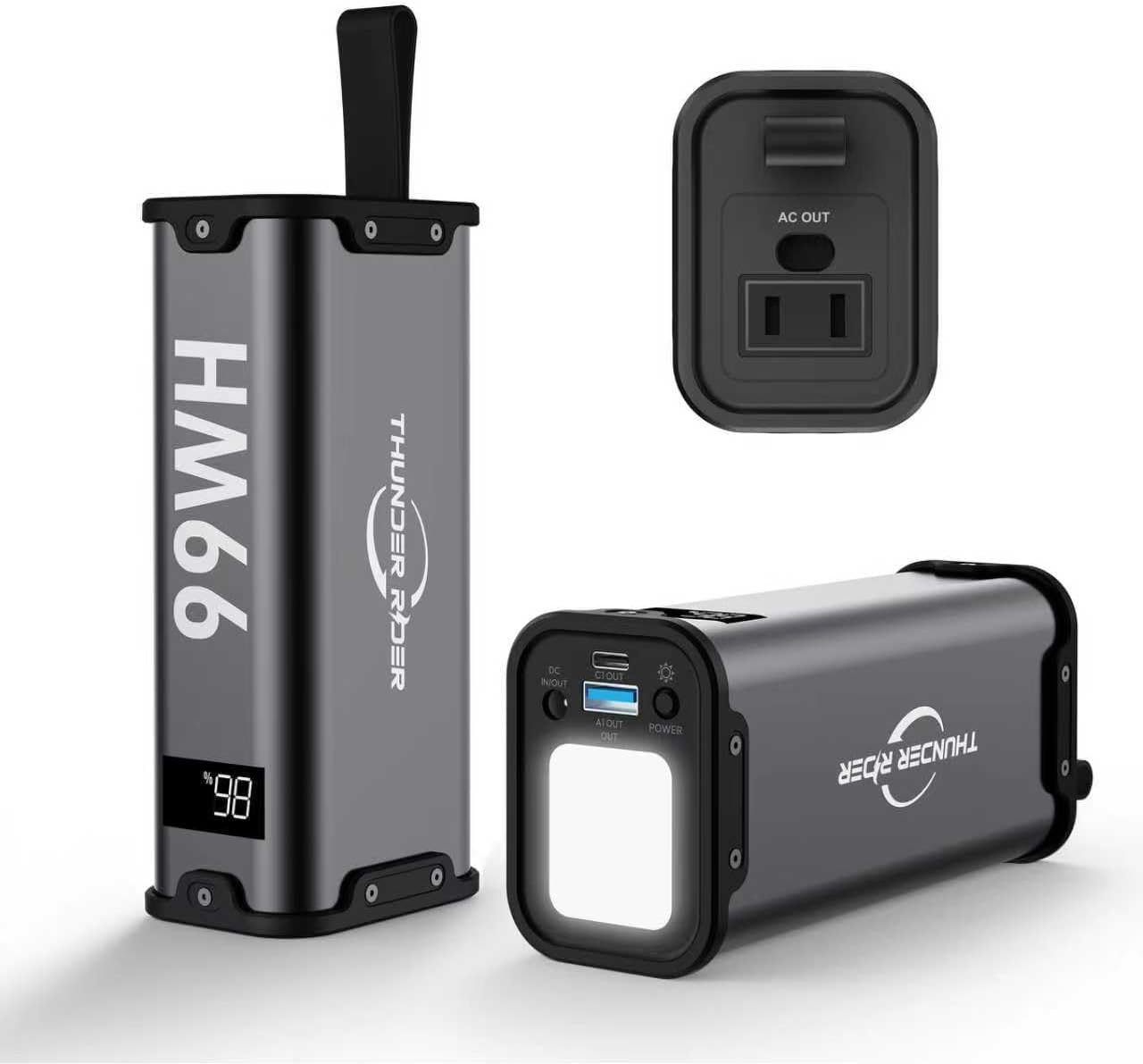 Portable Power Station 99.99Wh for Camping and Emergency Use