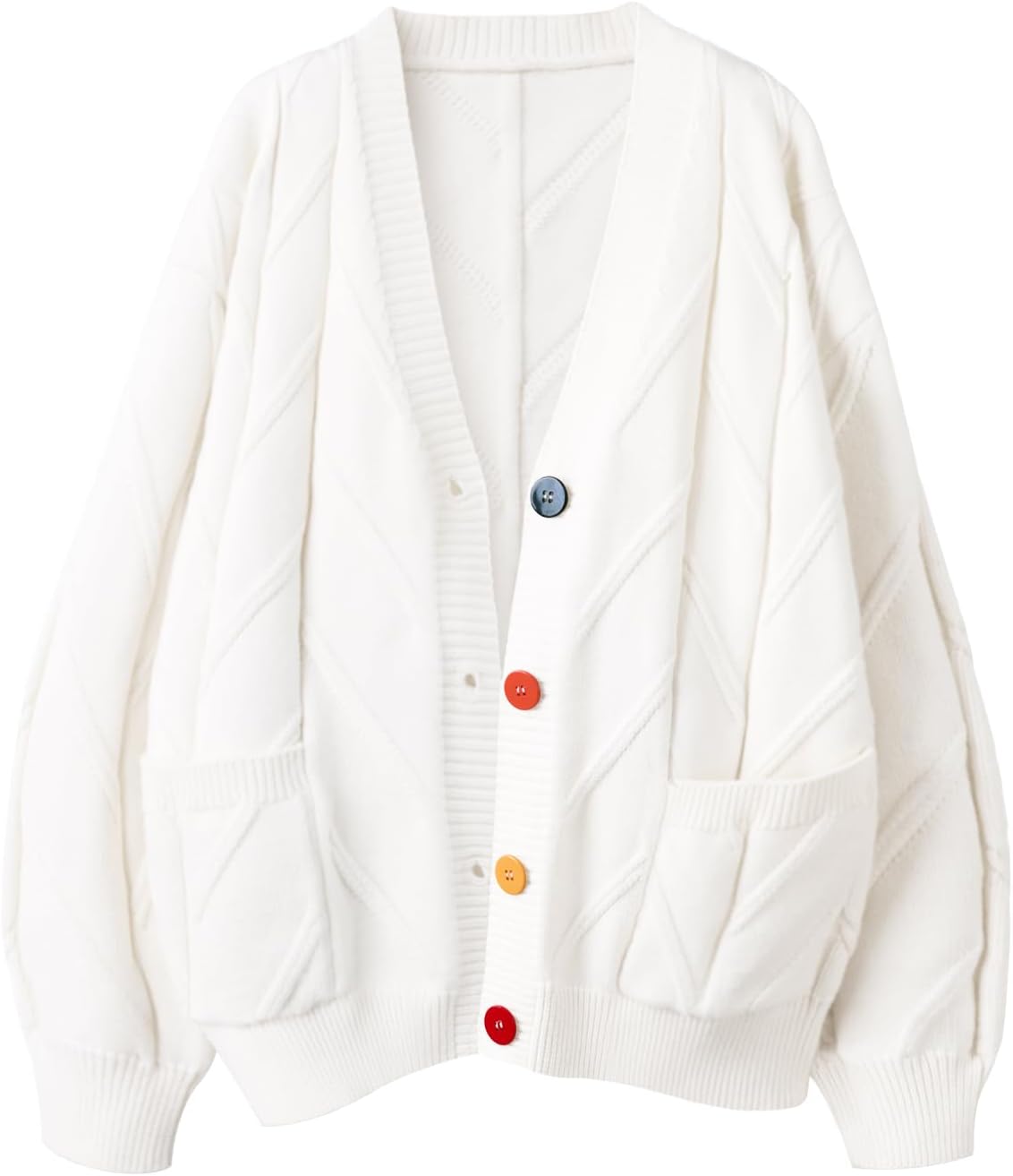 Women's Cable Knit Long Sleeve Open Front Cardigan for All Occasions