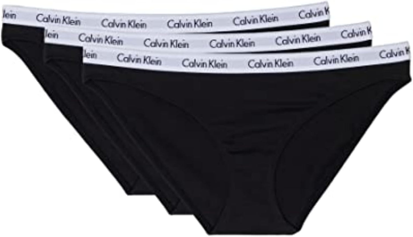Calvin Klein Women's Carousel Logo Cotton Stretch Bikini Panties