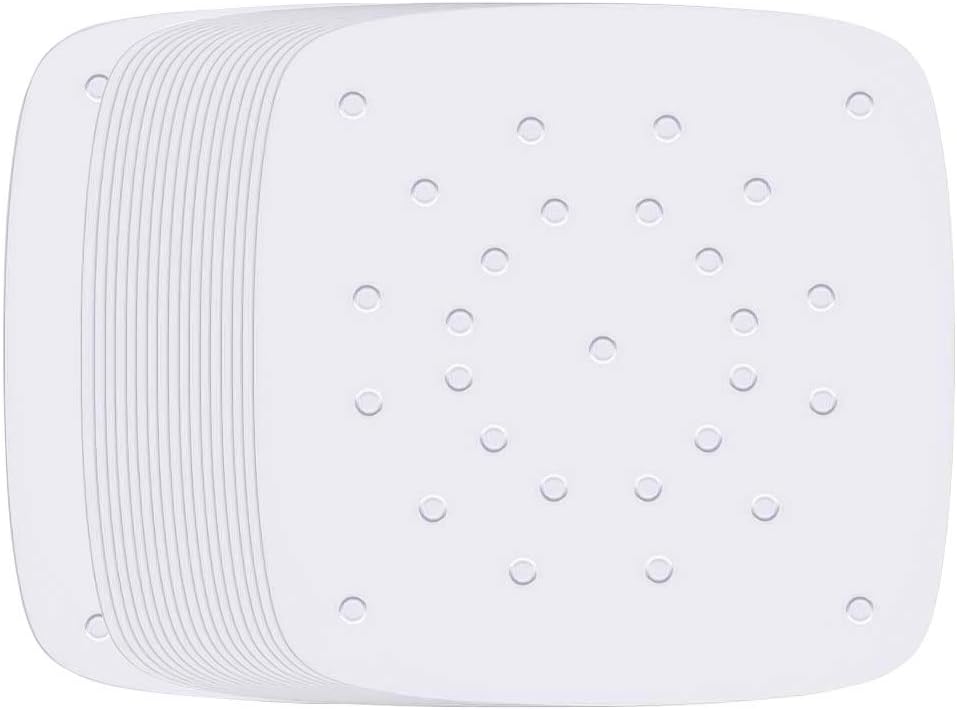 100 Square Air Fryer Parchment Liners - Non-Stick Cooking Ease