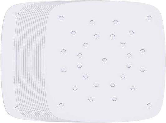 100 Square Air Fryer Parchment Liners - Non-Stick Cooking Ease