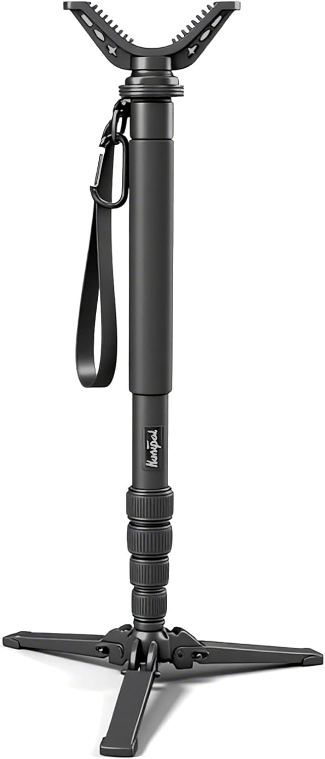 HUNTPAL Hunting Monopod Shooting Stick for Steady Shooting