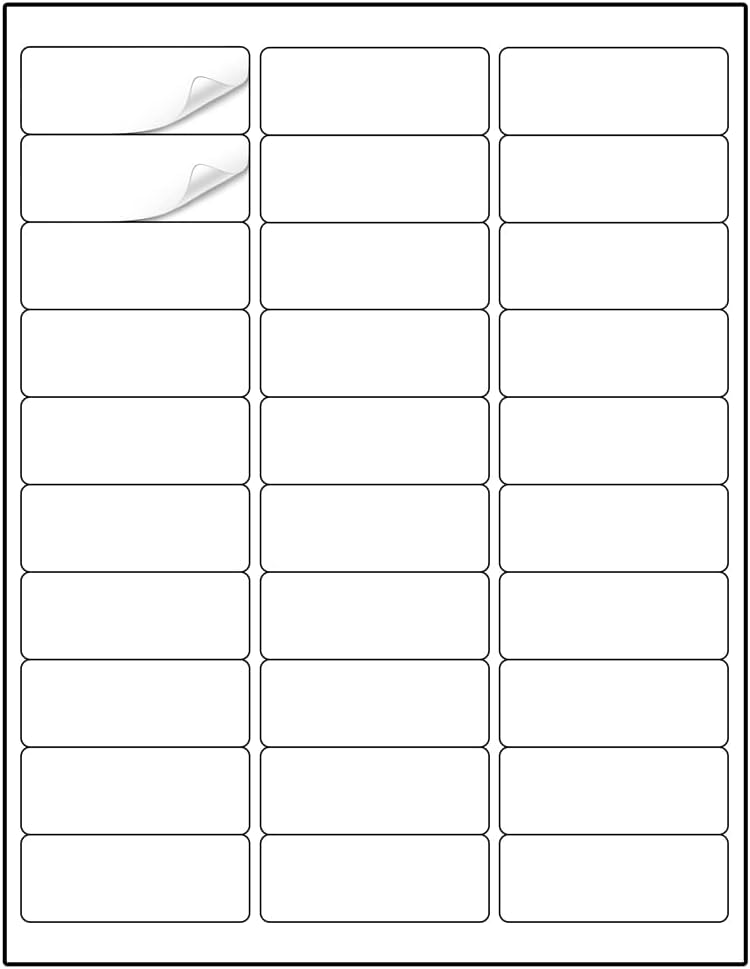 Methdic 900 Laser/Ink Jet Printer Address Labels - Effortless Mailing Solution!