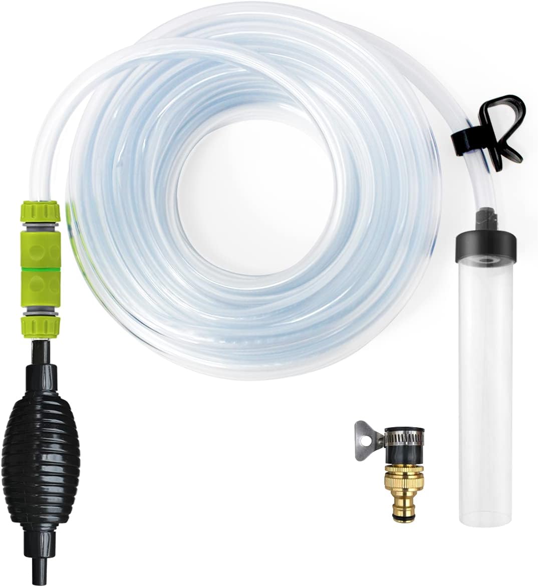 50ft Aquarium Water Changer for Easy Fish Tank Cleaning Tools