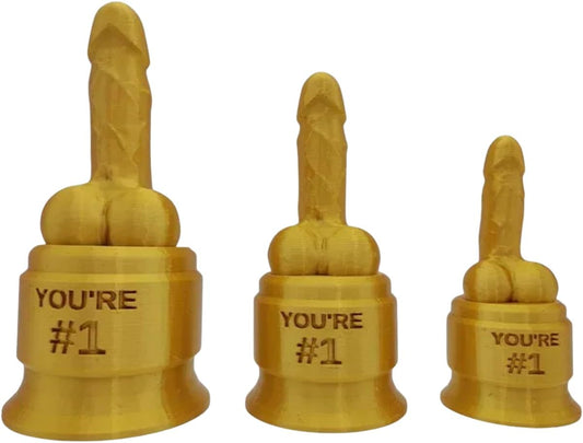 Penis Number 1 Trophy - Unique Gift for Bachelorette Parties